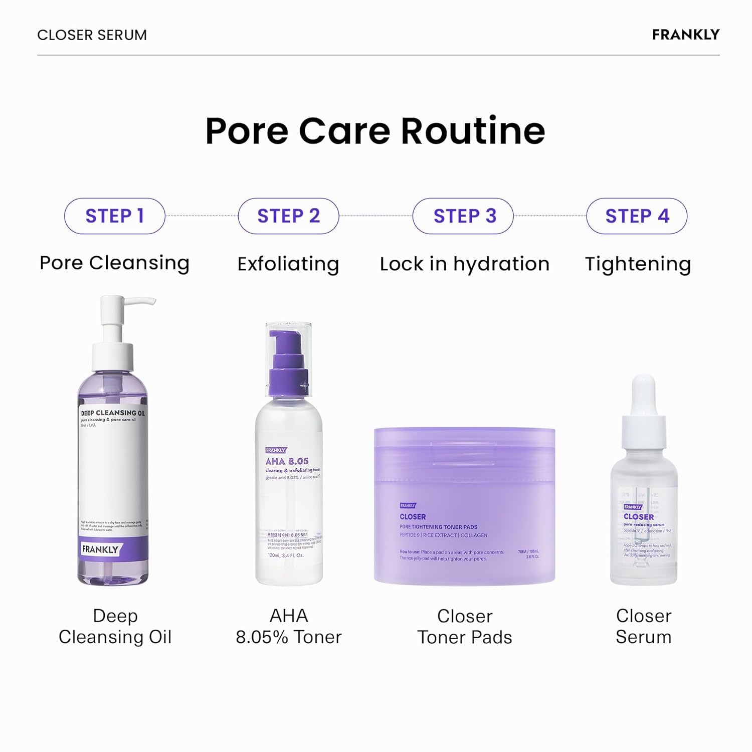 FRANKLY Closer Pore Minimizer Serum | LibrasLuxury