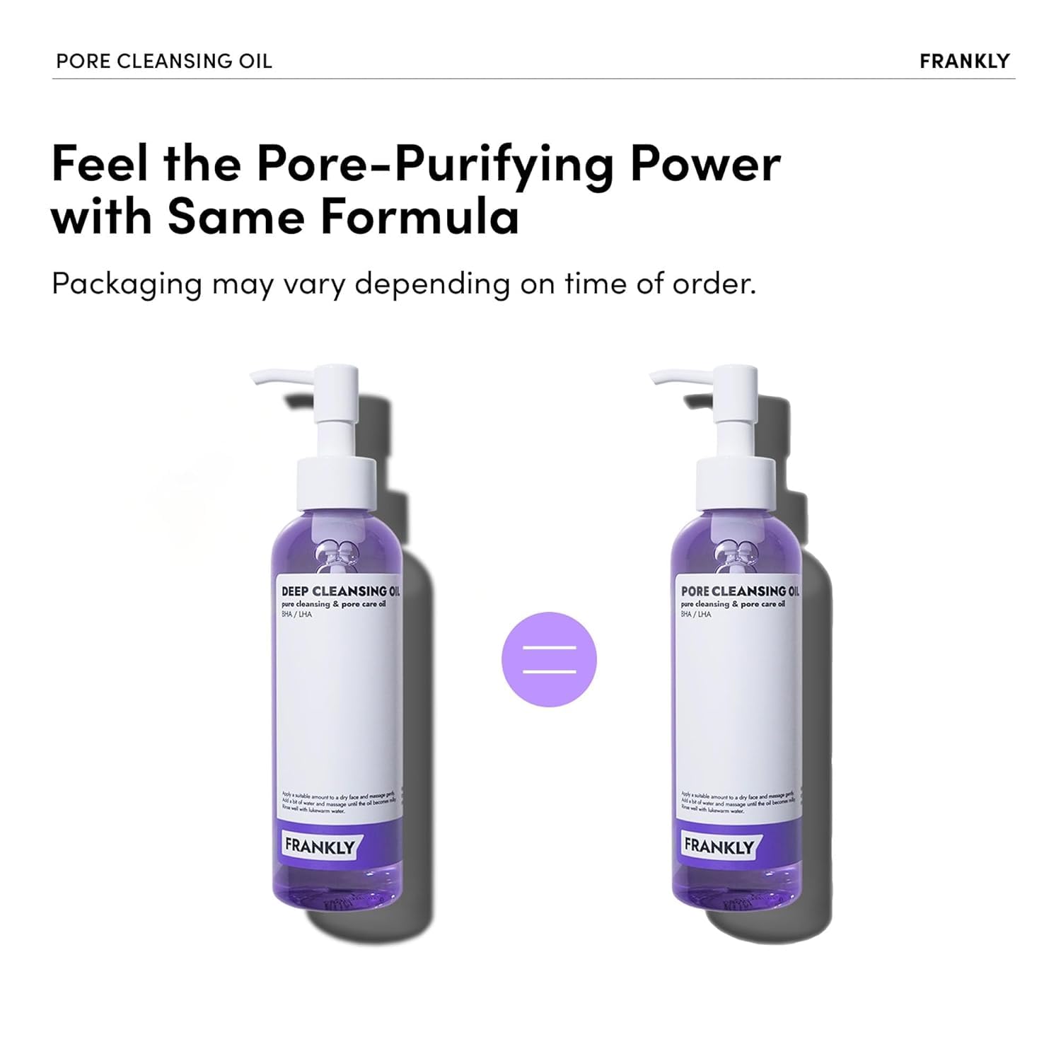 FRANKLY Pore Cleansing Oil | LibrasLuxury