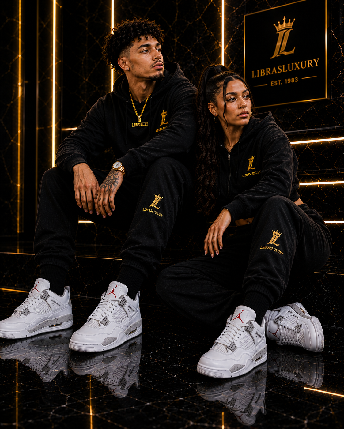 The Clean Slate — Air Jordan 4 Retro "White Oreo" | LibrasLuxury