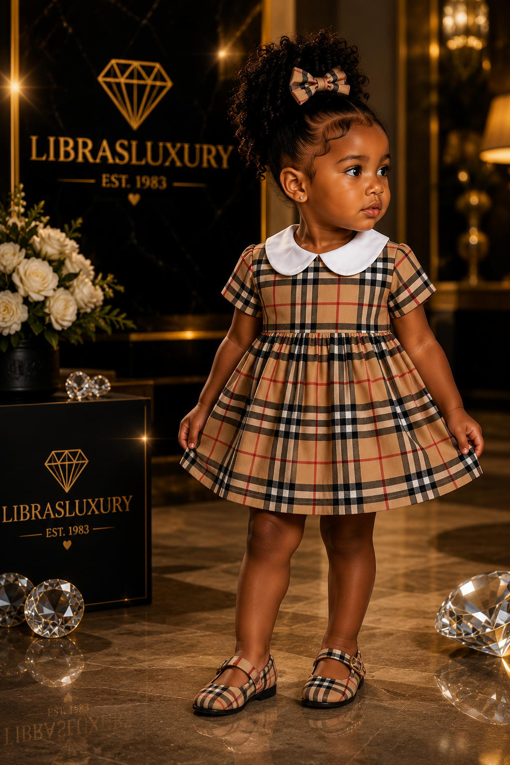 Born Blessed- Burberry Dress Set | LibrasLuxury