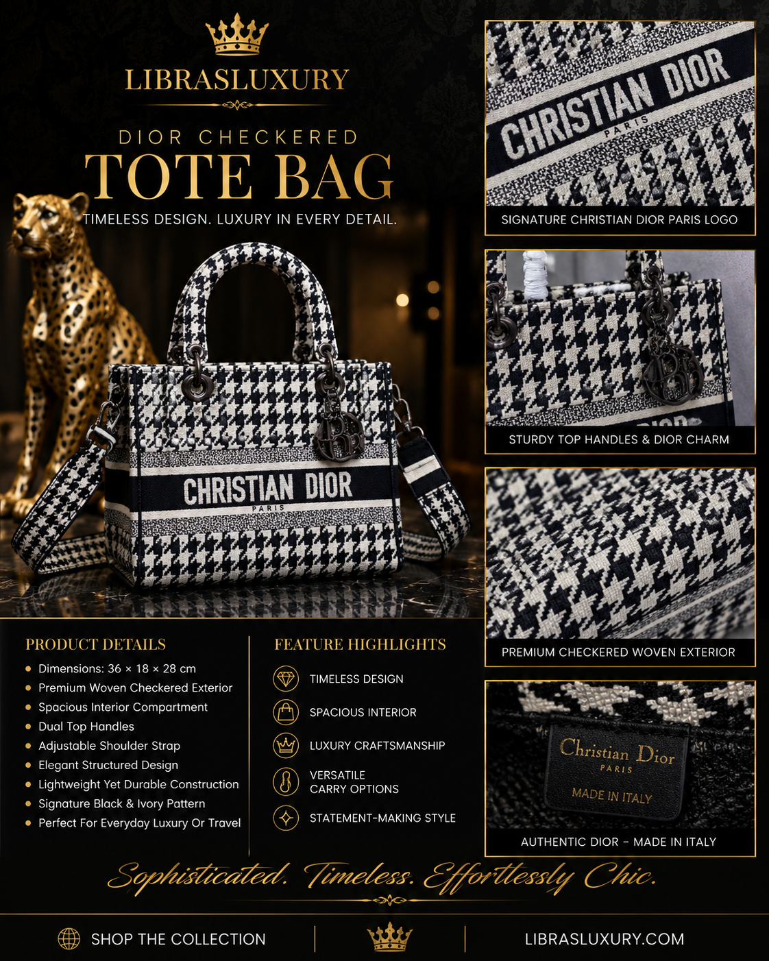 Timeless In Dior - Dior Tote Bag | LibrasLuxury