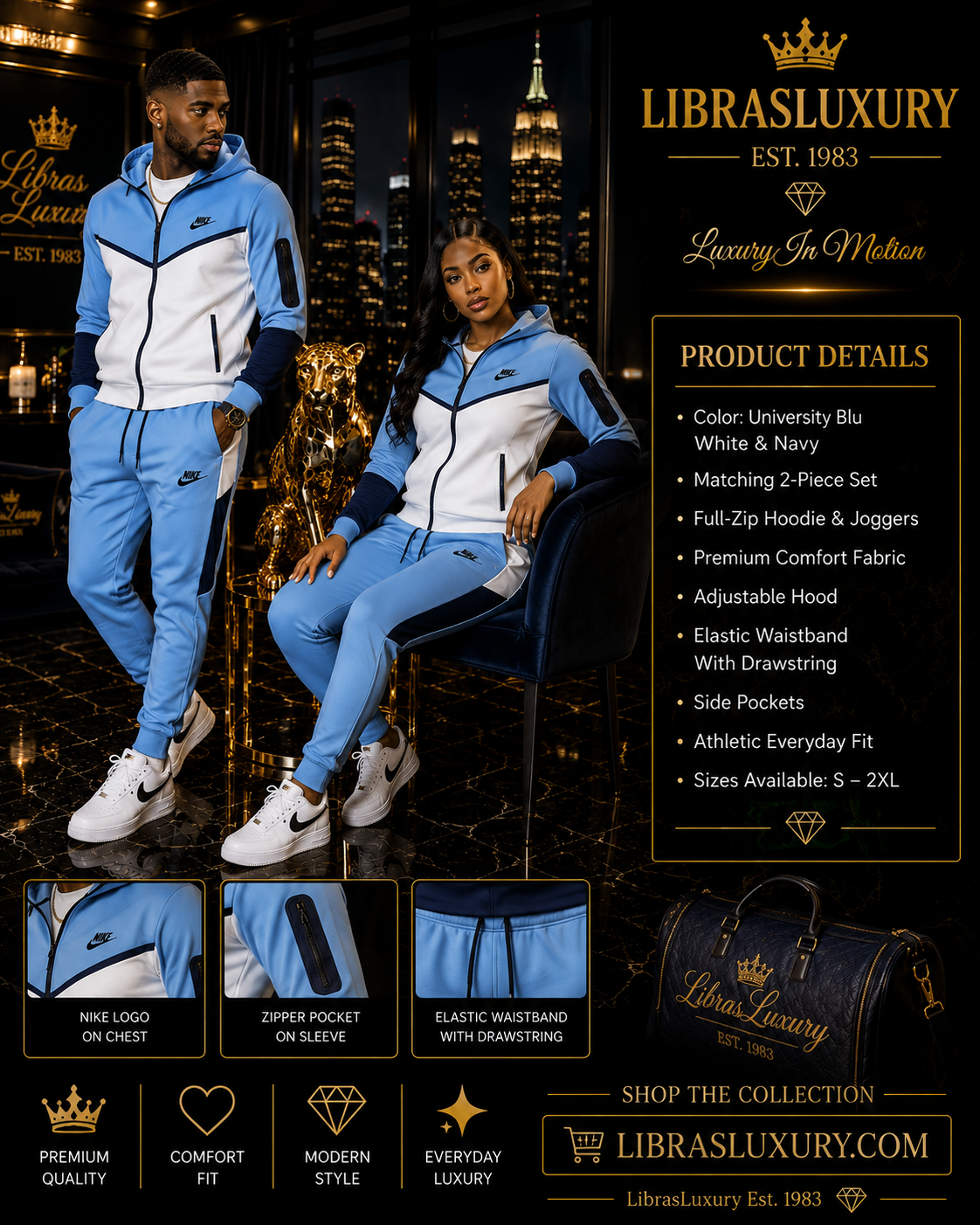 No Introduction Needed - Nike Tech Set | LibrasLuxury