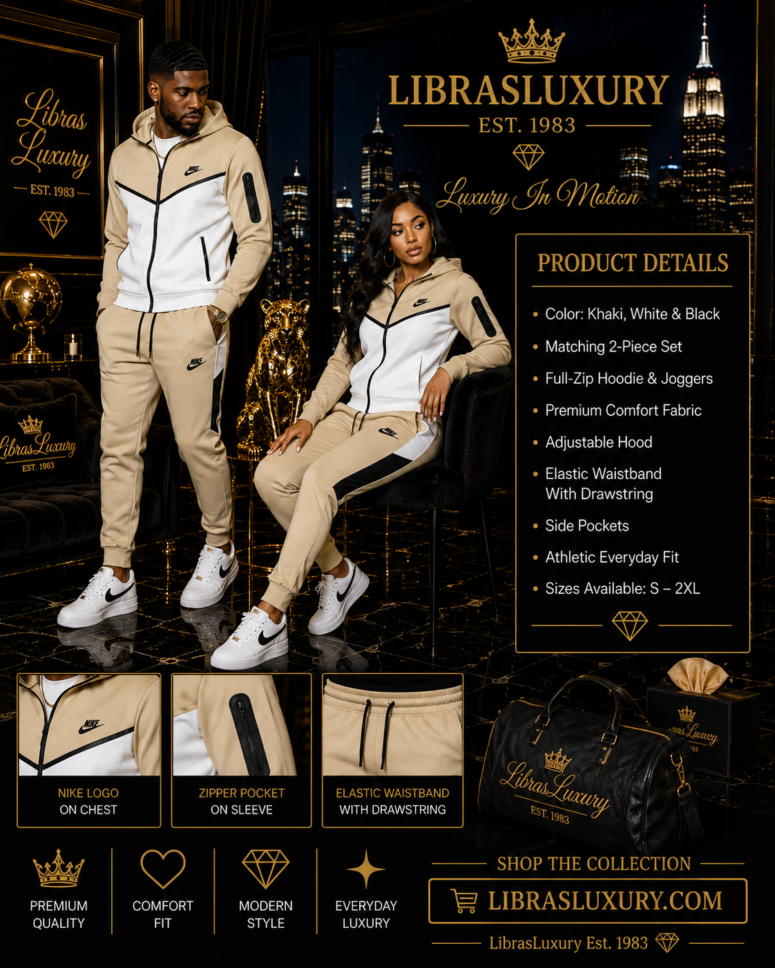 No Introduction Needed - Nike Tech Set | LibrasLuxury