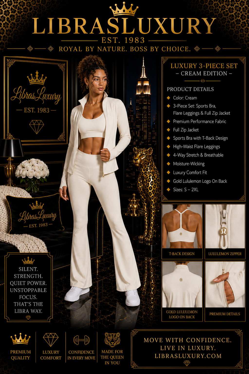 Risen & Refined- Flare Lululemon Set | LibrasLuxury