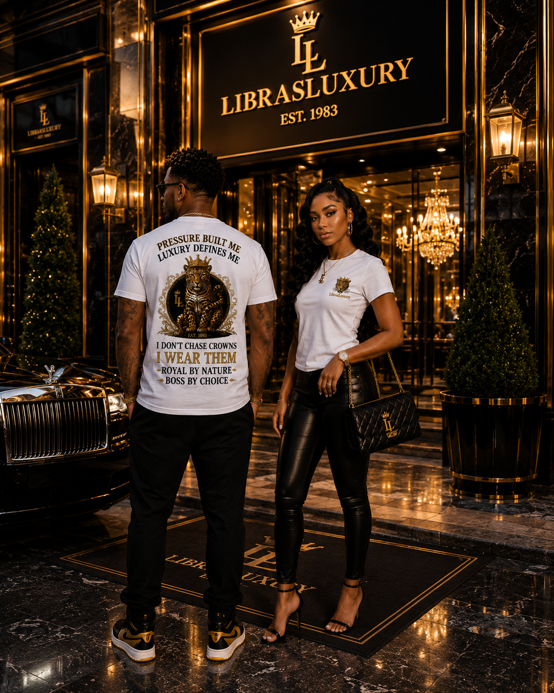 Pressure Built Me Tee | LibrasLuxury