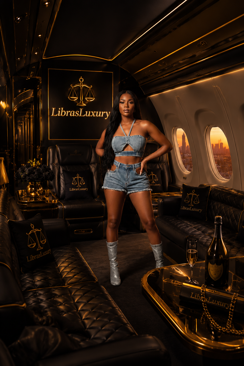 Denim & Done Set | LibrasLuxury
