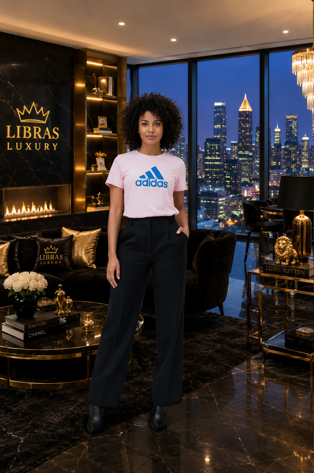 Allure Adidas Graphic Tee | LibrasLuxury