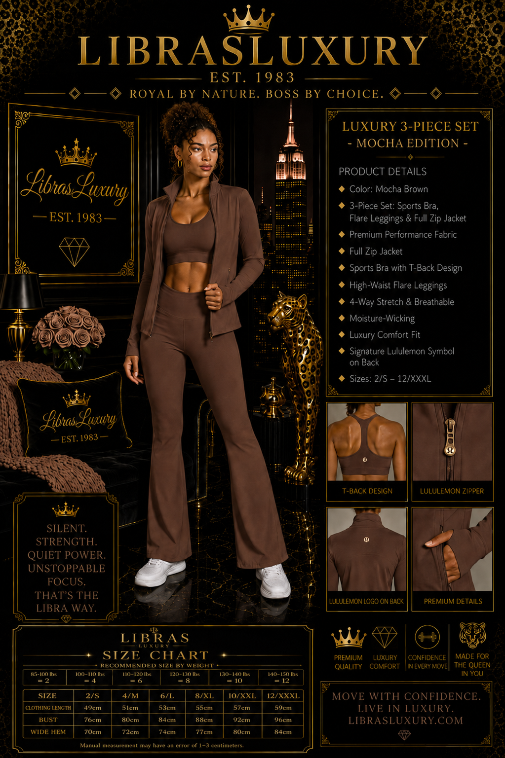 Risen & Refined- Flare Lululemon Set | LibrasLuxury