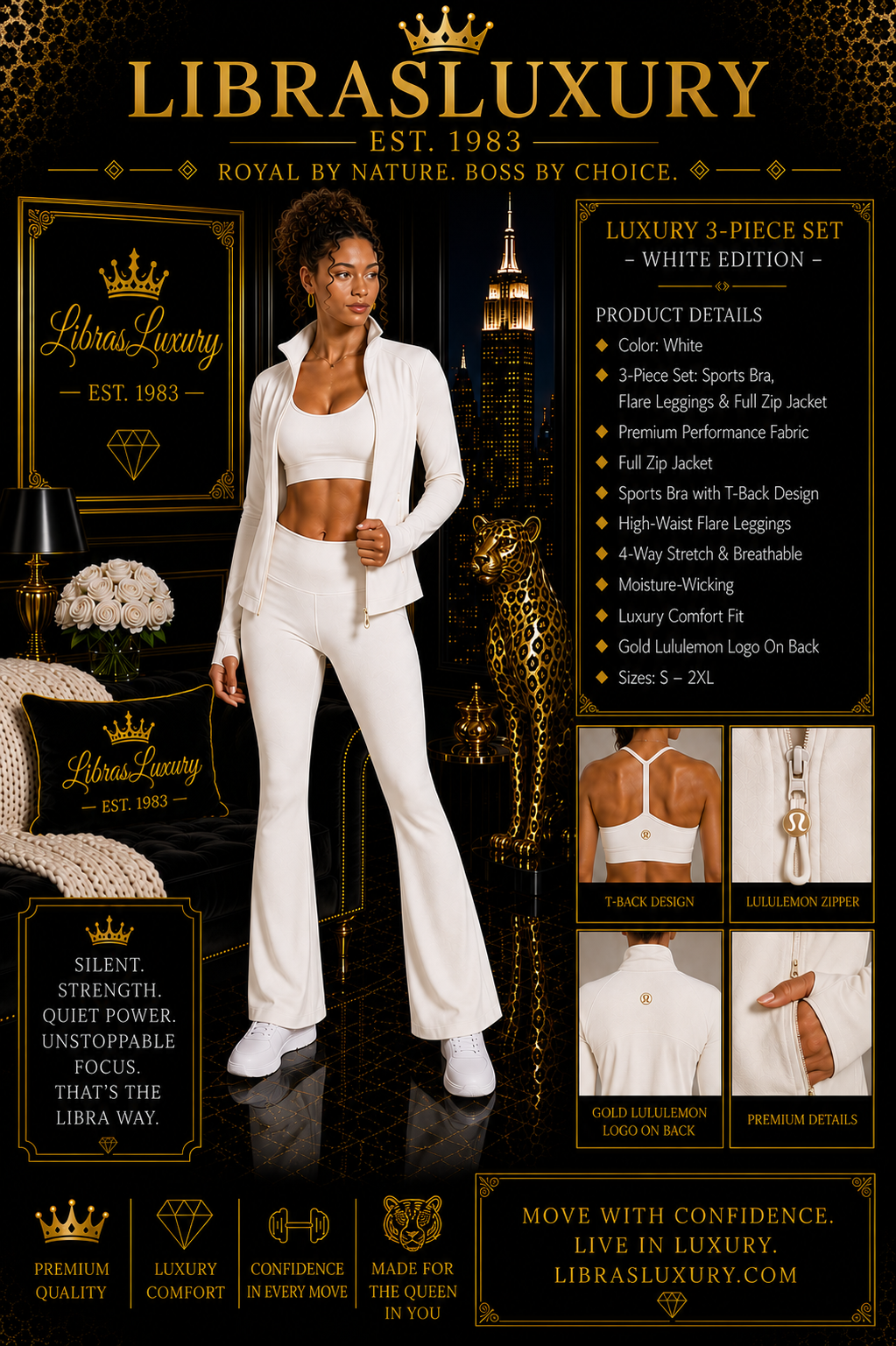 Risen & Refined- Flare Lululemon Set | LibrasLuxury