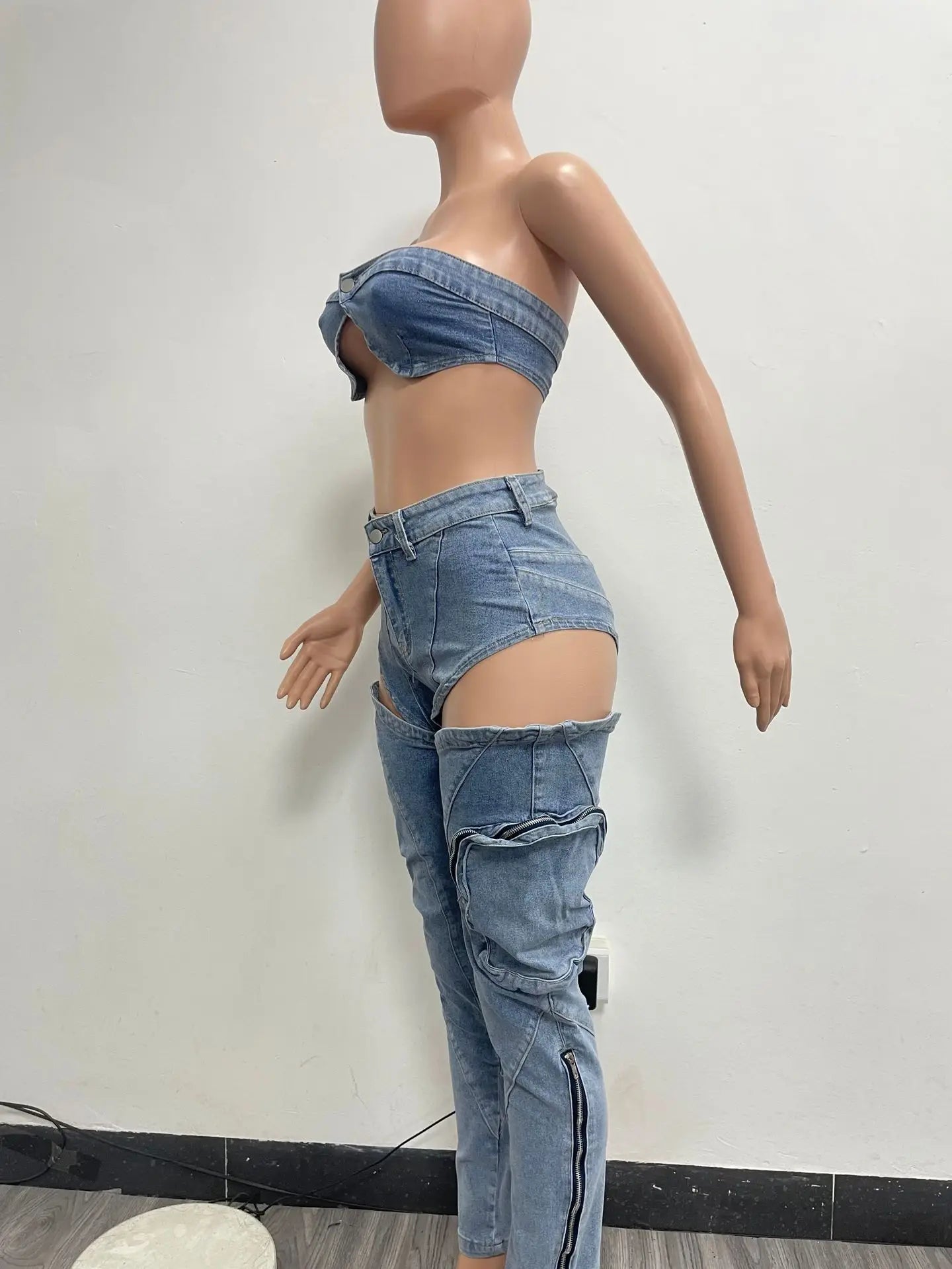 Denim Reign Set | LibrasLuxury