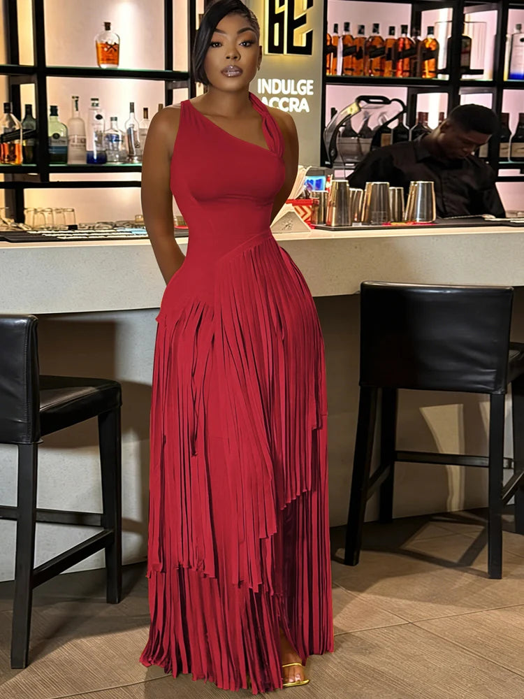 Fringe & Fire - Maxi Dress | LibrasLuxury