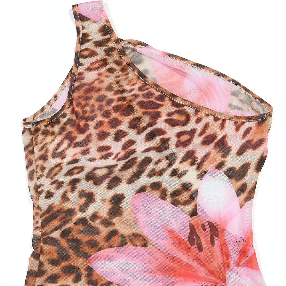 Floral Wild | Leopard Maxi Dress | LibrasLuxury