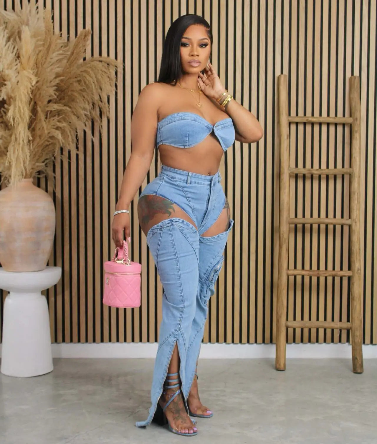 Denim Reign Set | LibrasLuxury