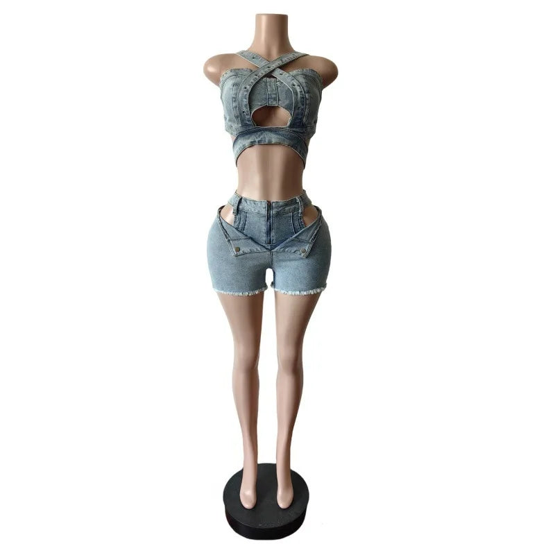 Denim & Done Set | LibrasLuxury
