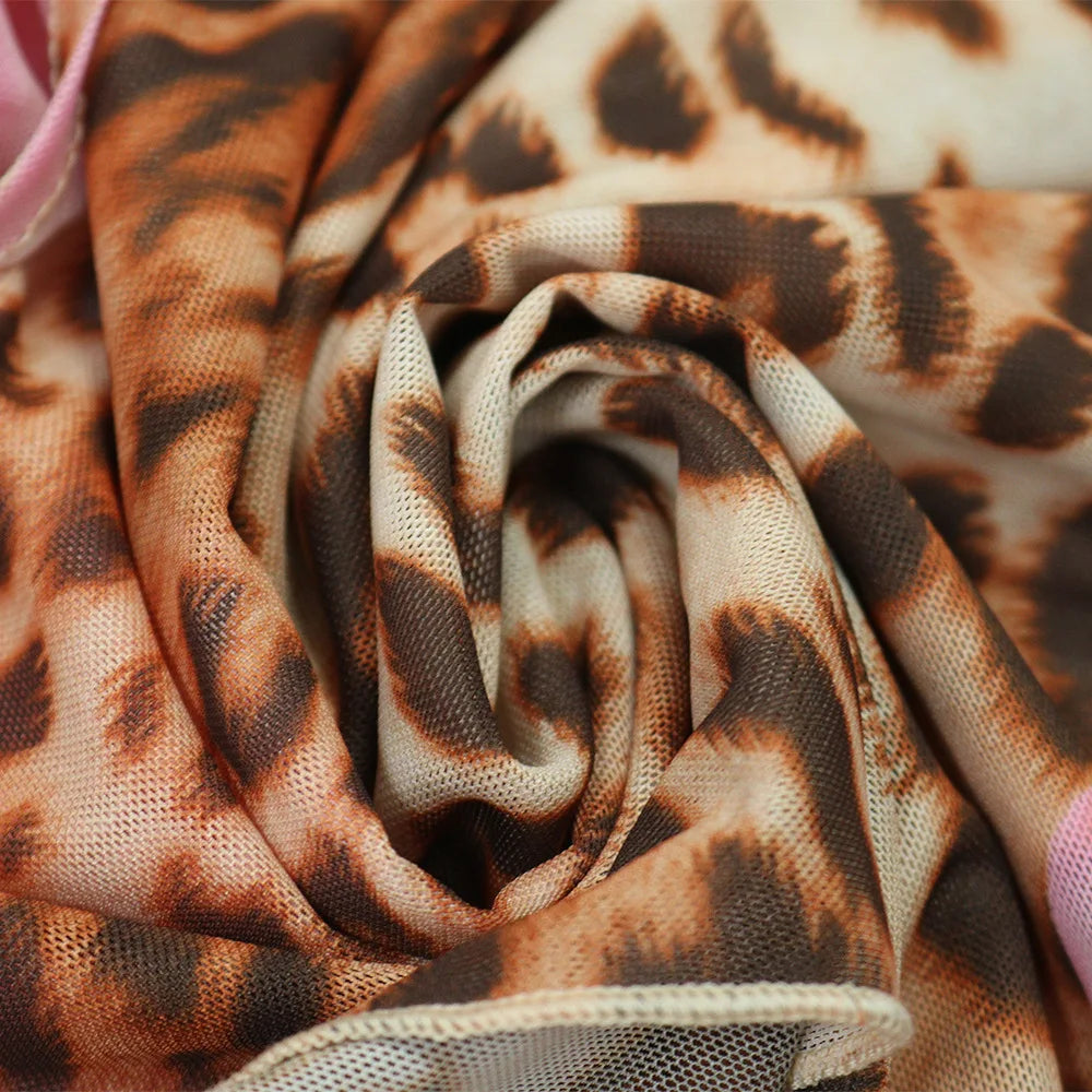Floral Wild | Leopard Maxi Dress | LibrasLuxury