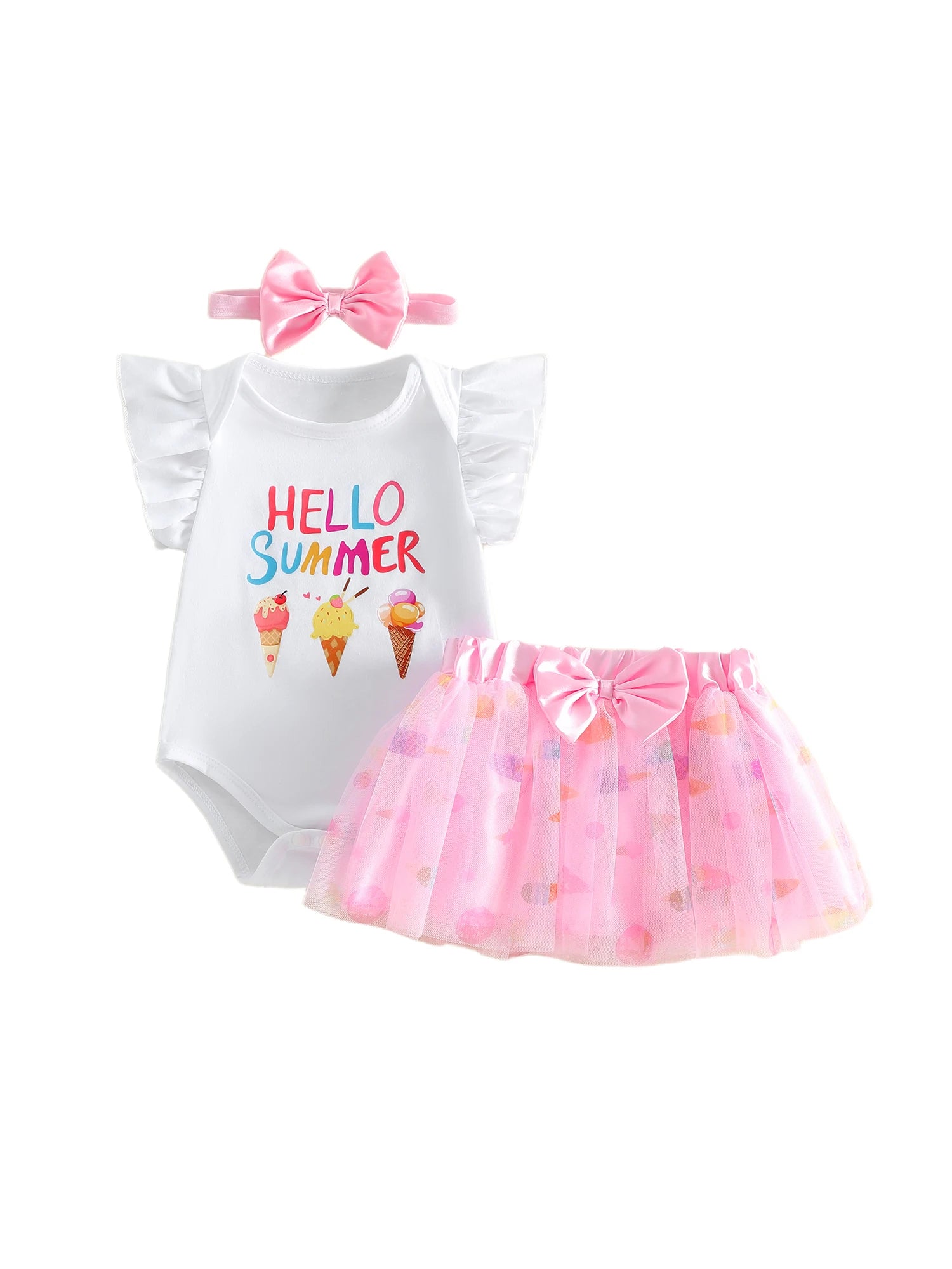 Sweet Scoops Baby Girl Set | LibrasLuxury