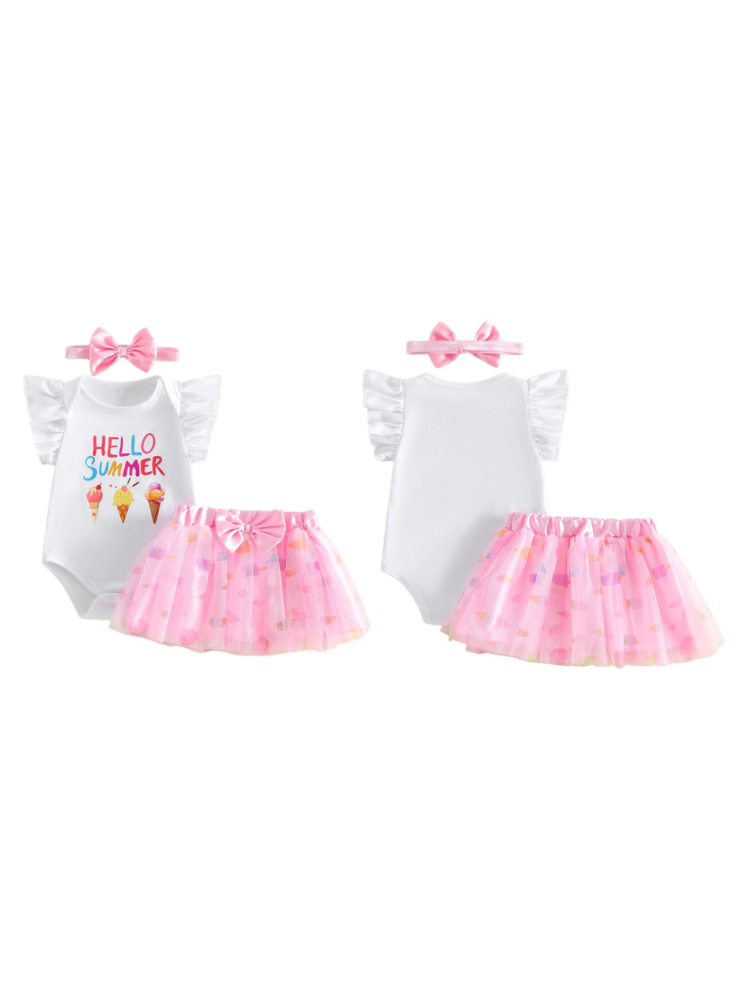 Sweet Scoops Baby Girl Set | LibrasLuxury
