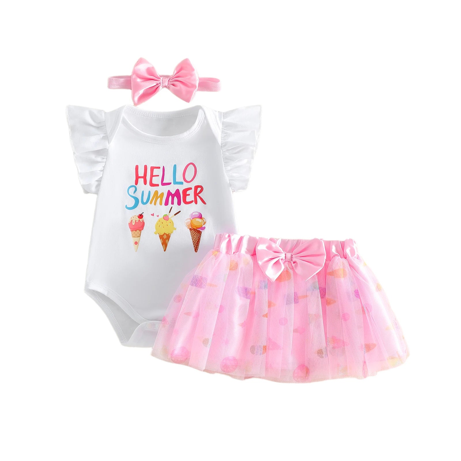 Sweet Scoops Baby Girl Set | LibrasLuxury