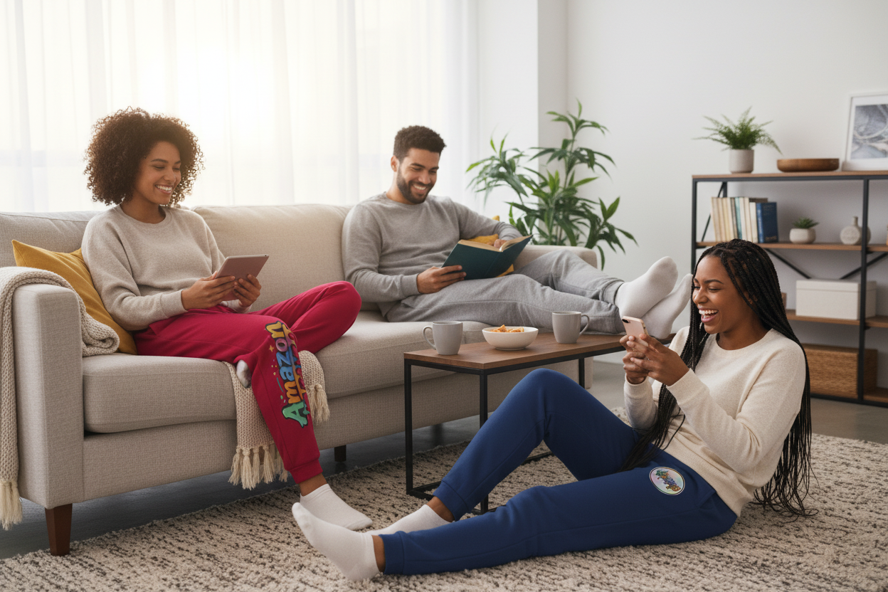 Amazon Fleece in Red - Worn