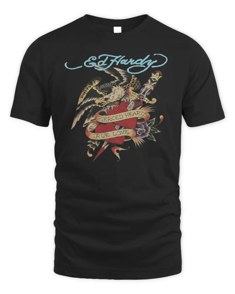 Ed Hardy Graphic Tee — Fearless Luxury | LibrasLuxury