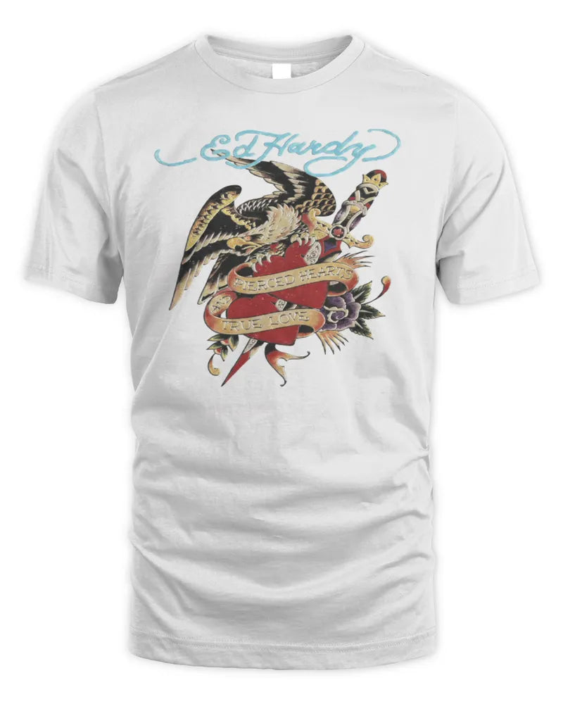 Ed Hardy Graphic Tee — Fearless Luxury | LibrasLuxury