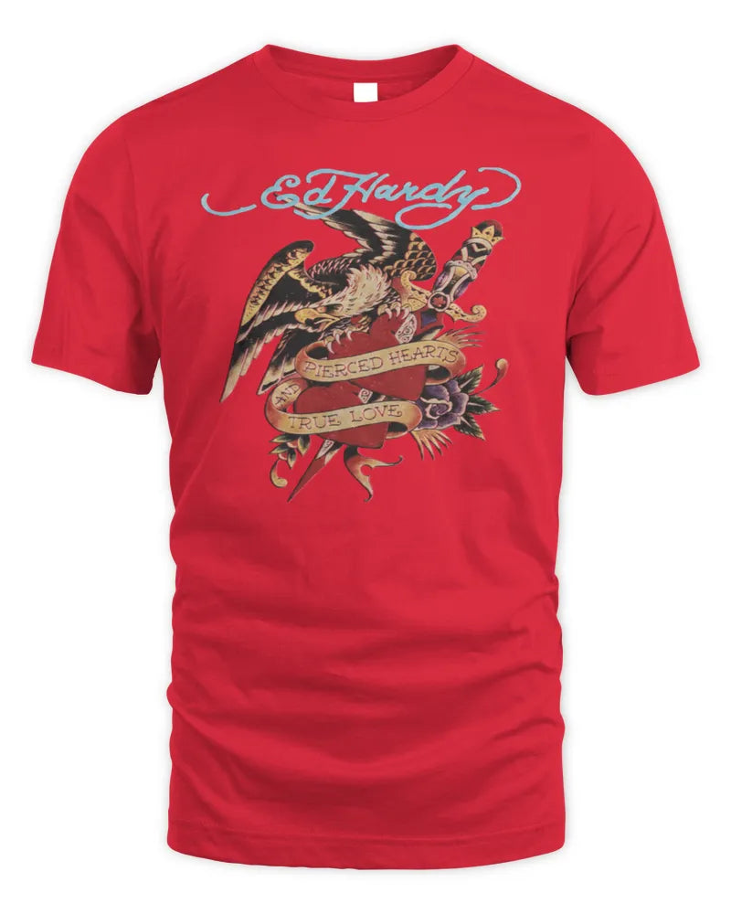 Ed Hardy Graphic Tee — Fearless Luxury | LibrasLuxury
