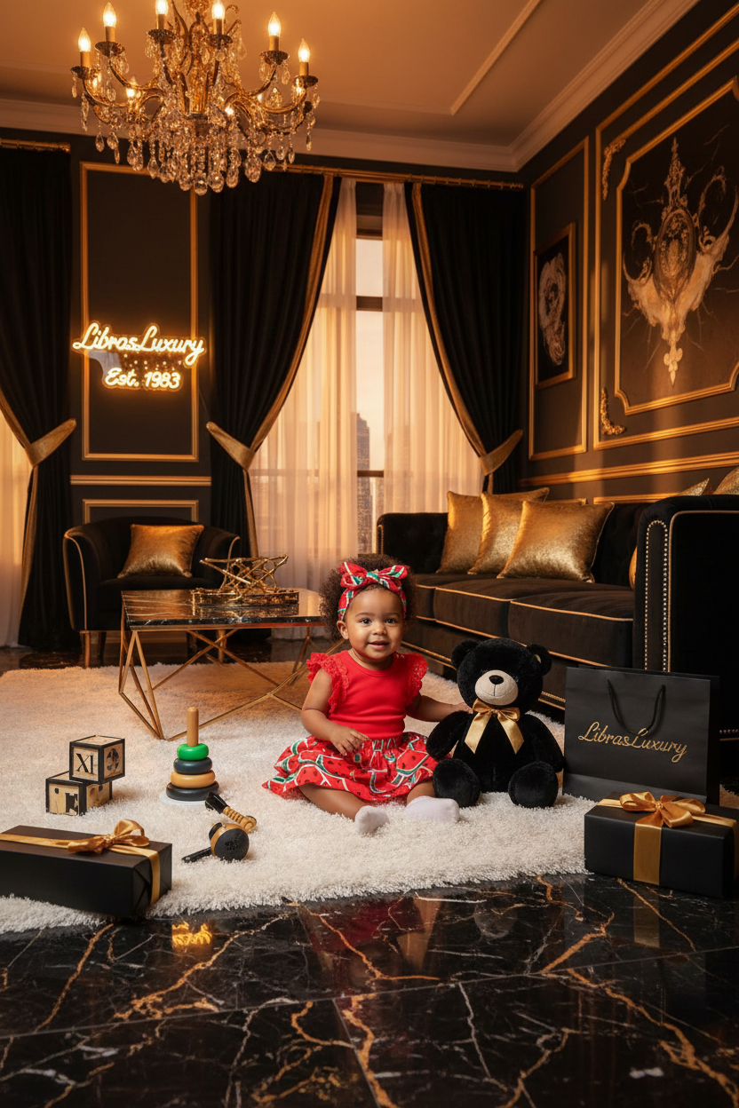 Sweet As Summer Baby Girl Set Model | LibrasLuxury