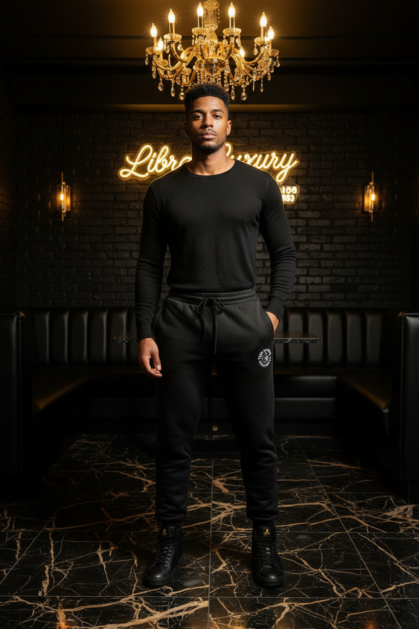 True Religion NuBlend Sweatpants - LibrasLuxury dark luxury editorial