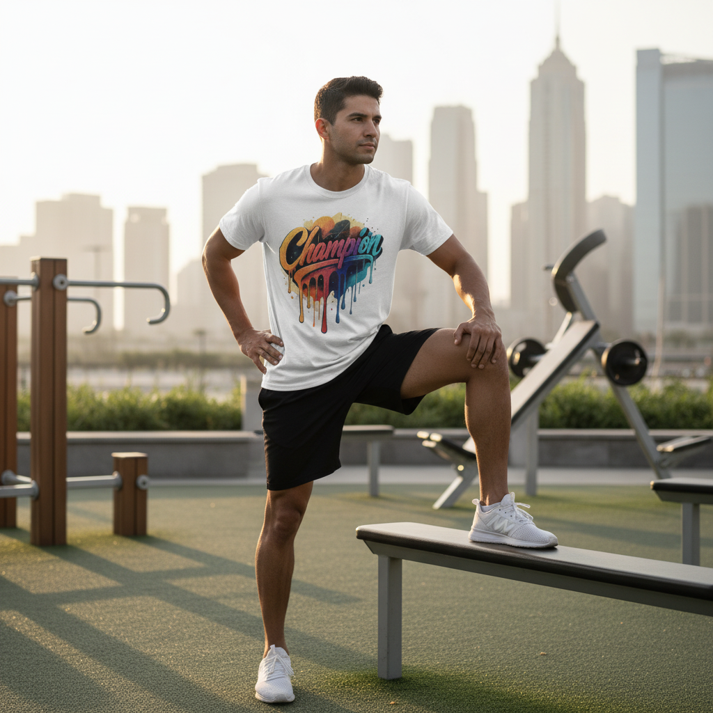 Champion Classic T-Shirt - Premium Cotton Athletic Tee