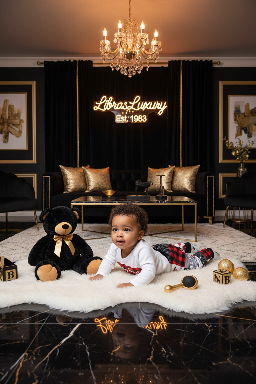 Born Blessed Bear Set Baby Boy Model | LibrasLuxury