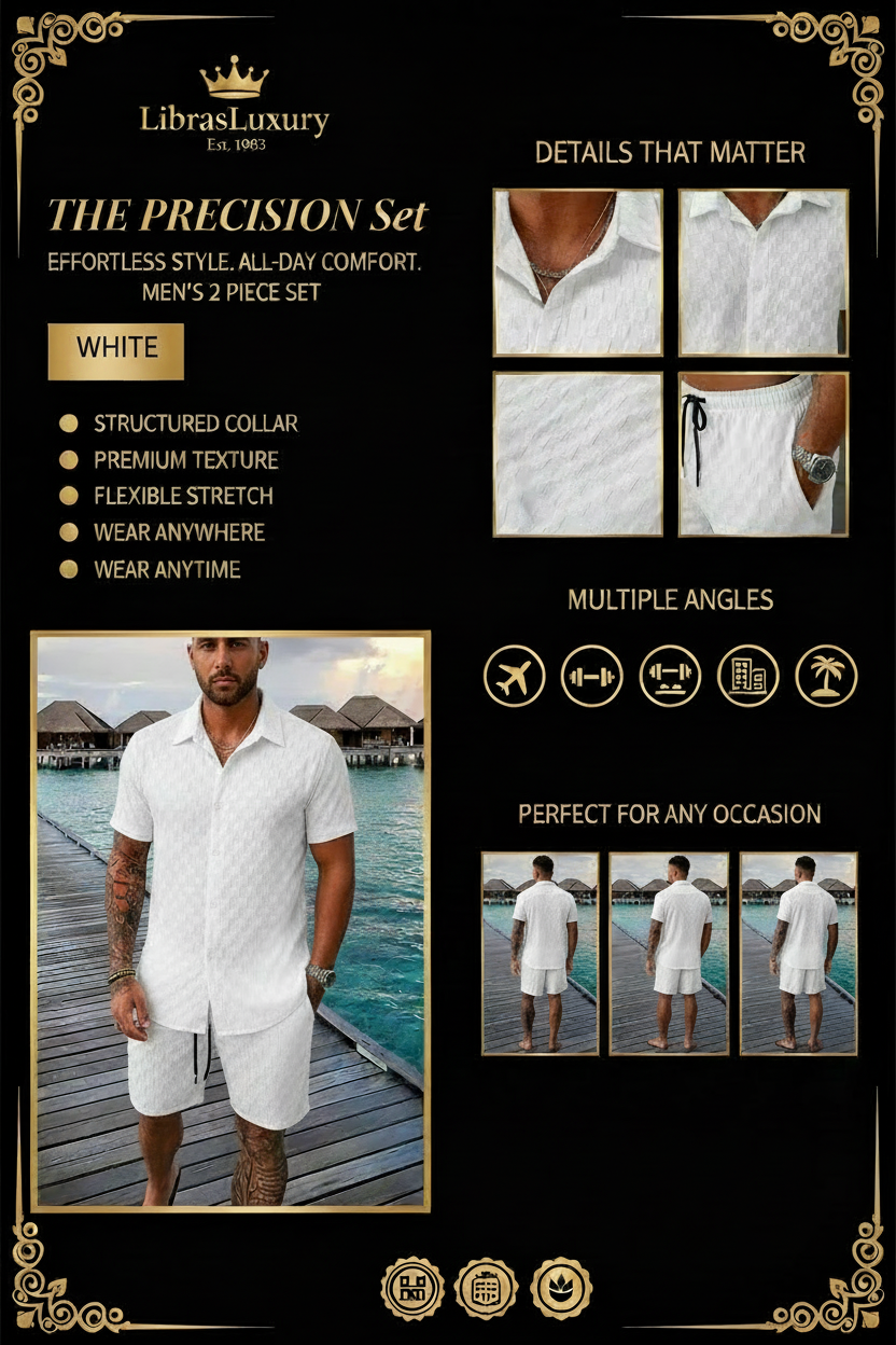 The Precision Set - White | LibrasLuxury