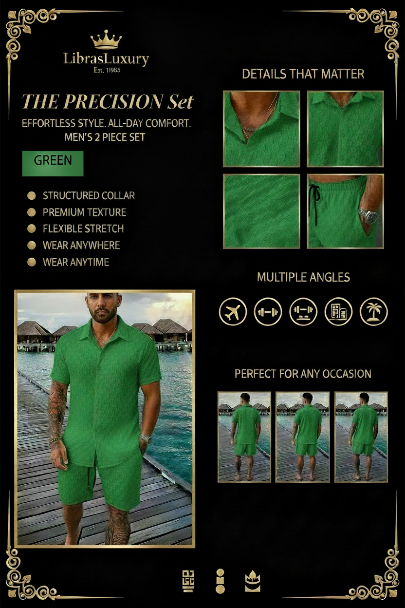 The Precision Set - Green | LibrasLuxury