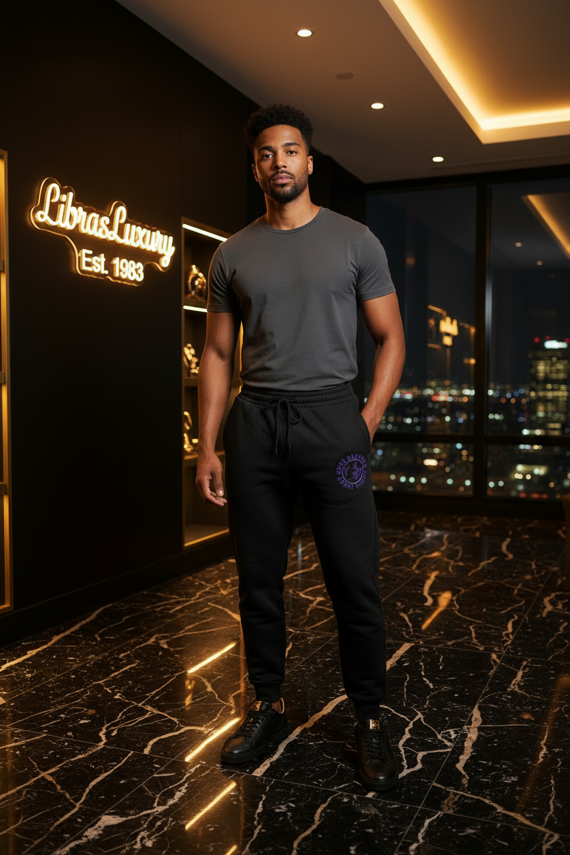 True Religion Premium NuBlend Sweatpants - LibrasLuxury dark luxury editorial