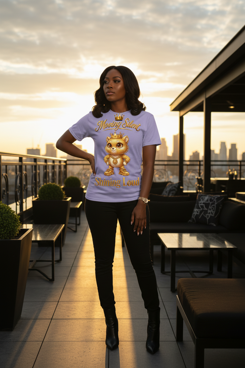 Shining Loud Tee | LibrasLuxury