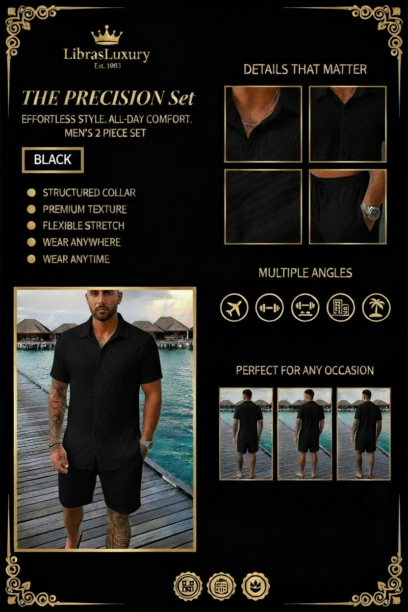 The Precision Set - Black | LibrasLuxury