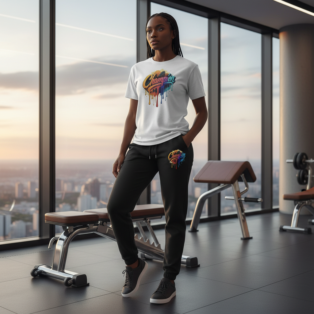 Champion Fleece Joggers - Premium Cotton Poly Sweatpants