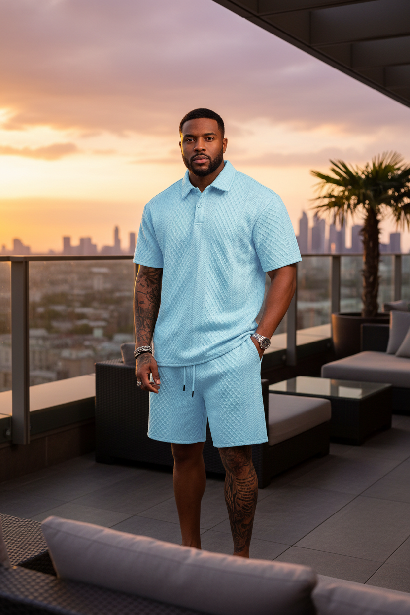 Smooth Operator Set Light Blue - LibrasLuxury