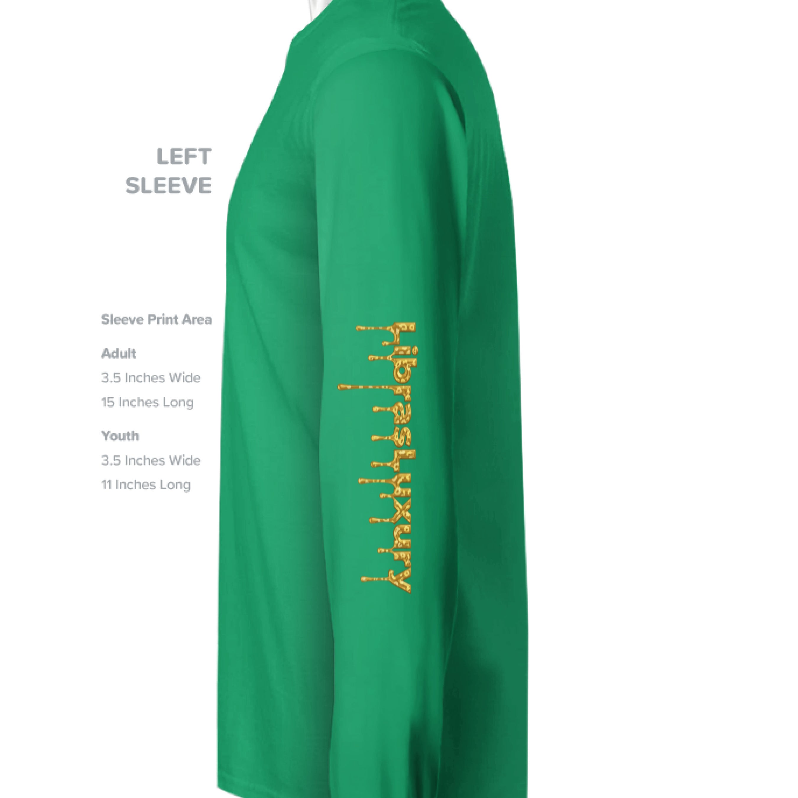 IRISH GREEN - SLEEVE_LEFT