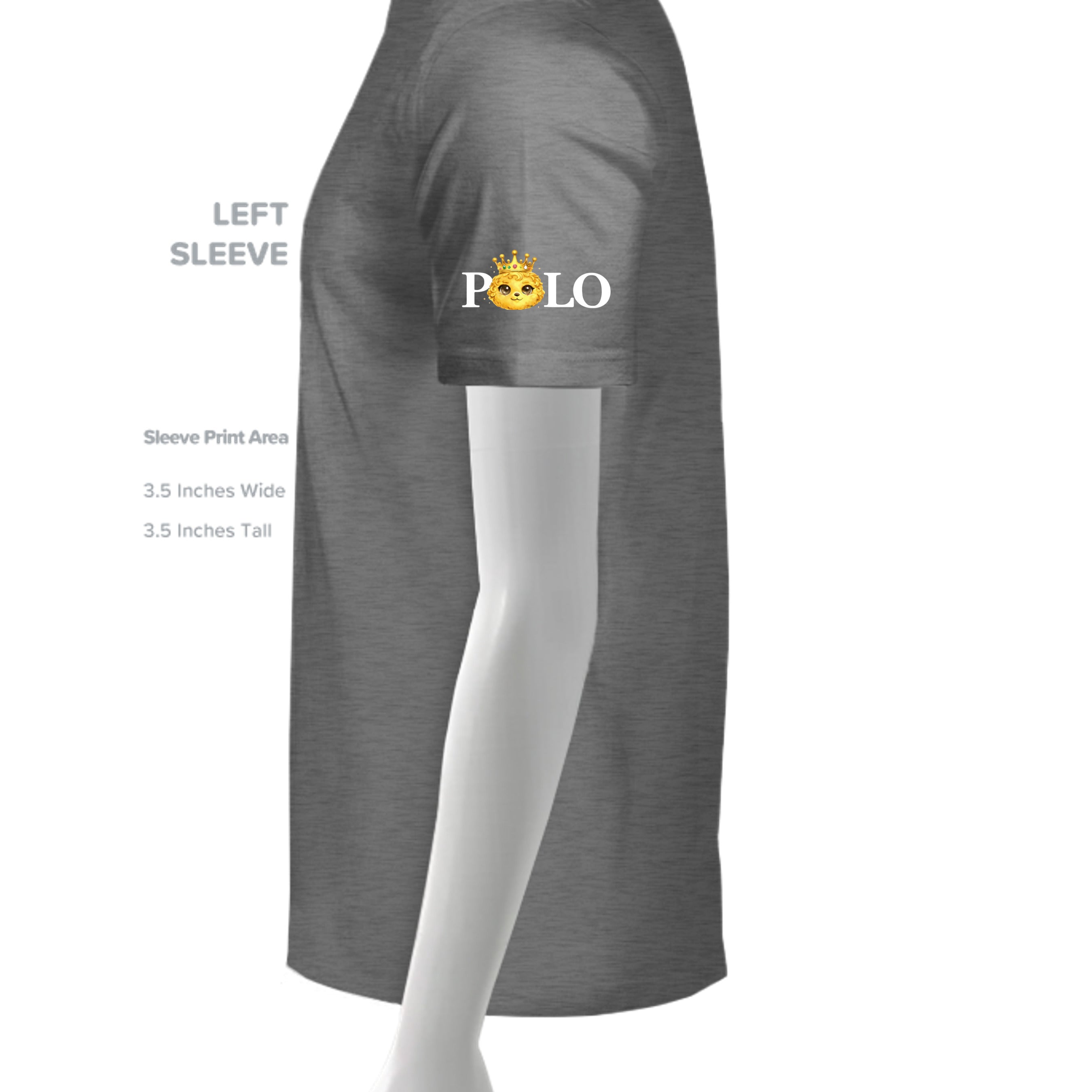 GRAPHITE HEATHER - G500 - SLEEVE_LEFT