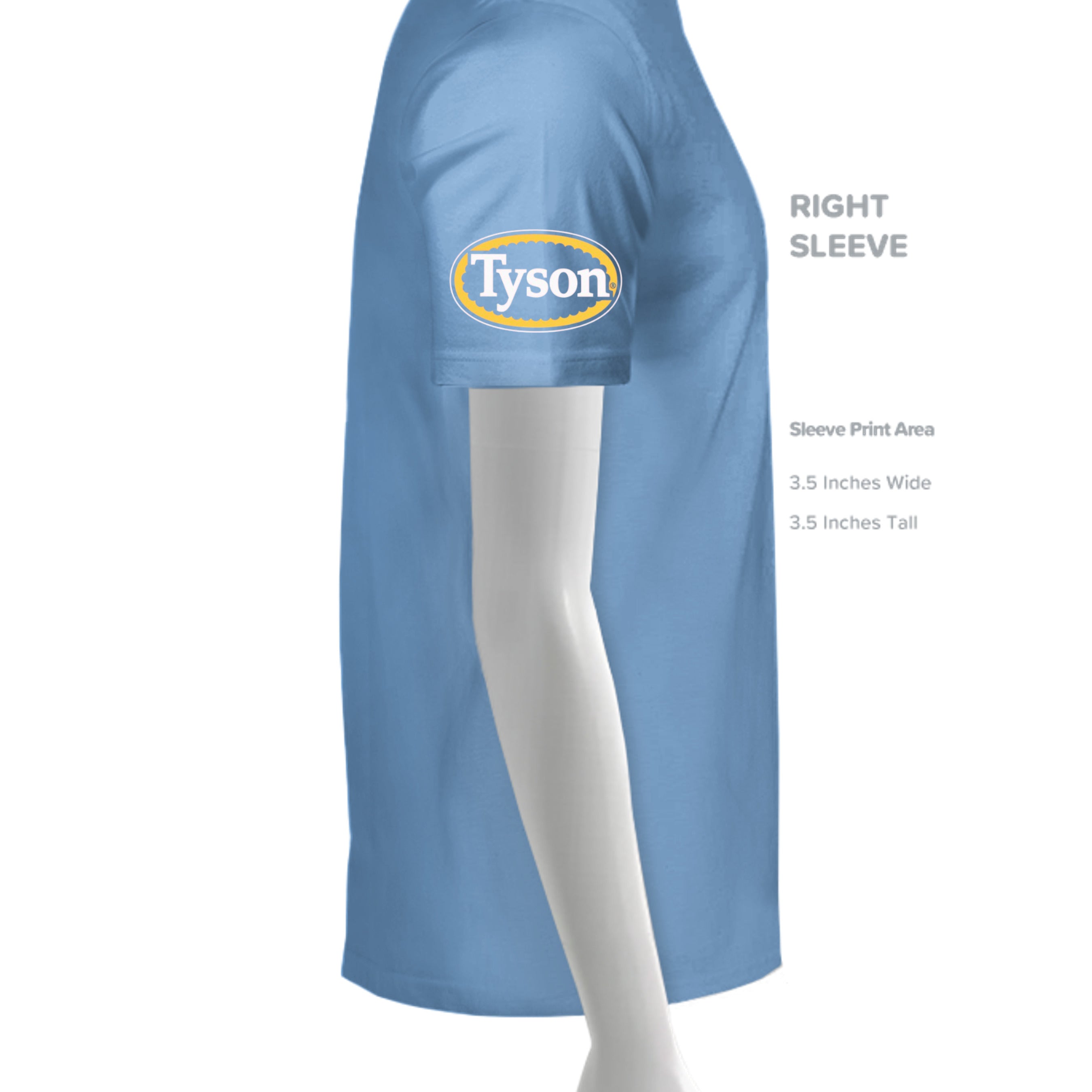 CAROLINA BLUE - G500 - SLEEVE_RIGHT