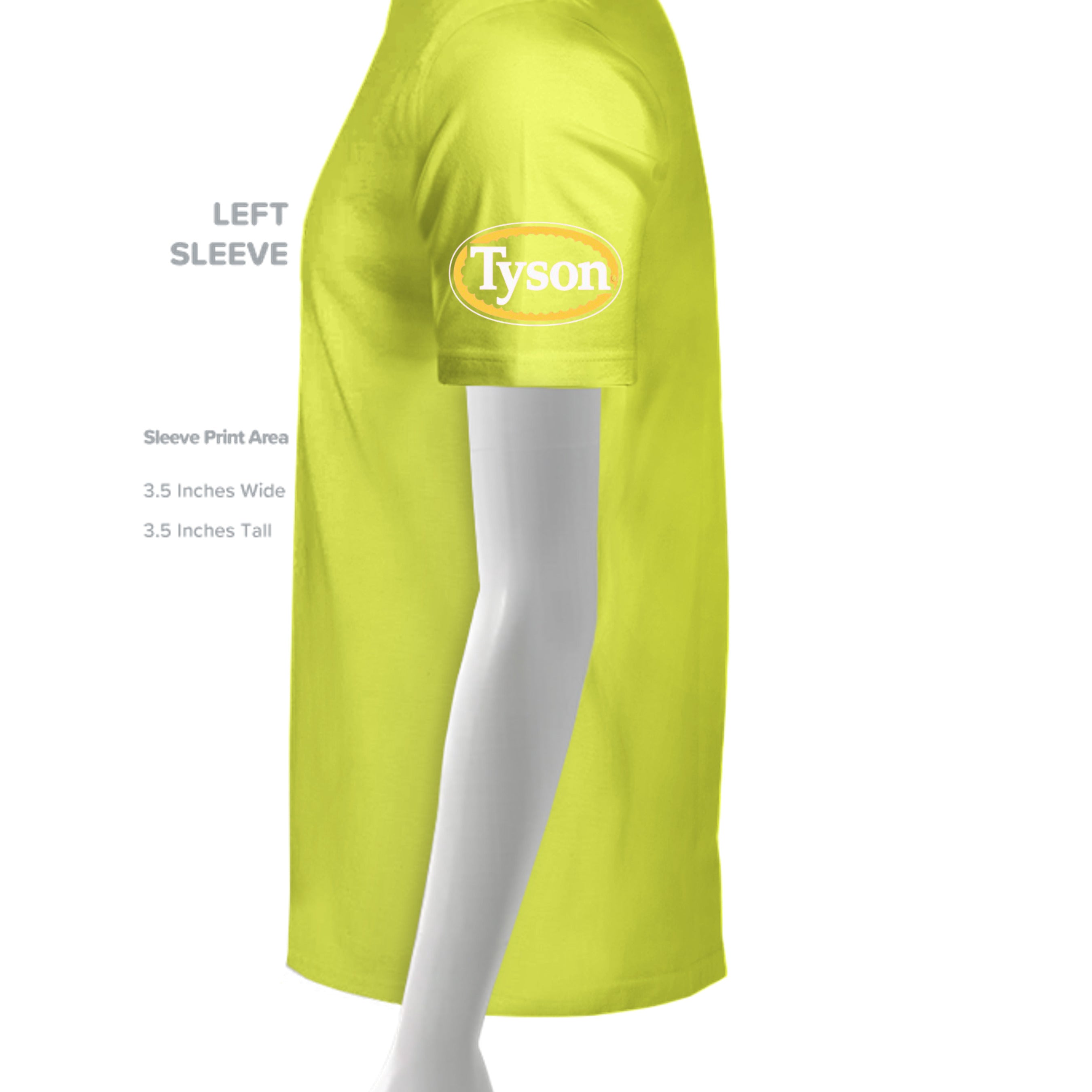 SAFETY GREEN - G500 - SLEEVE_LEFT