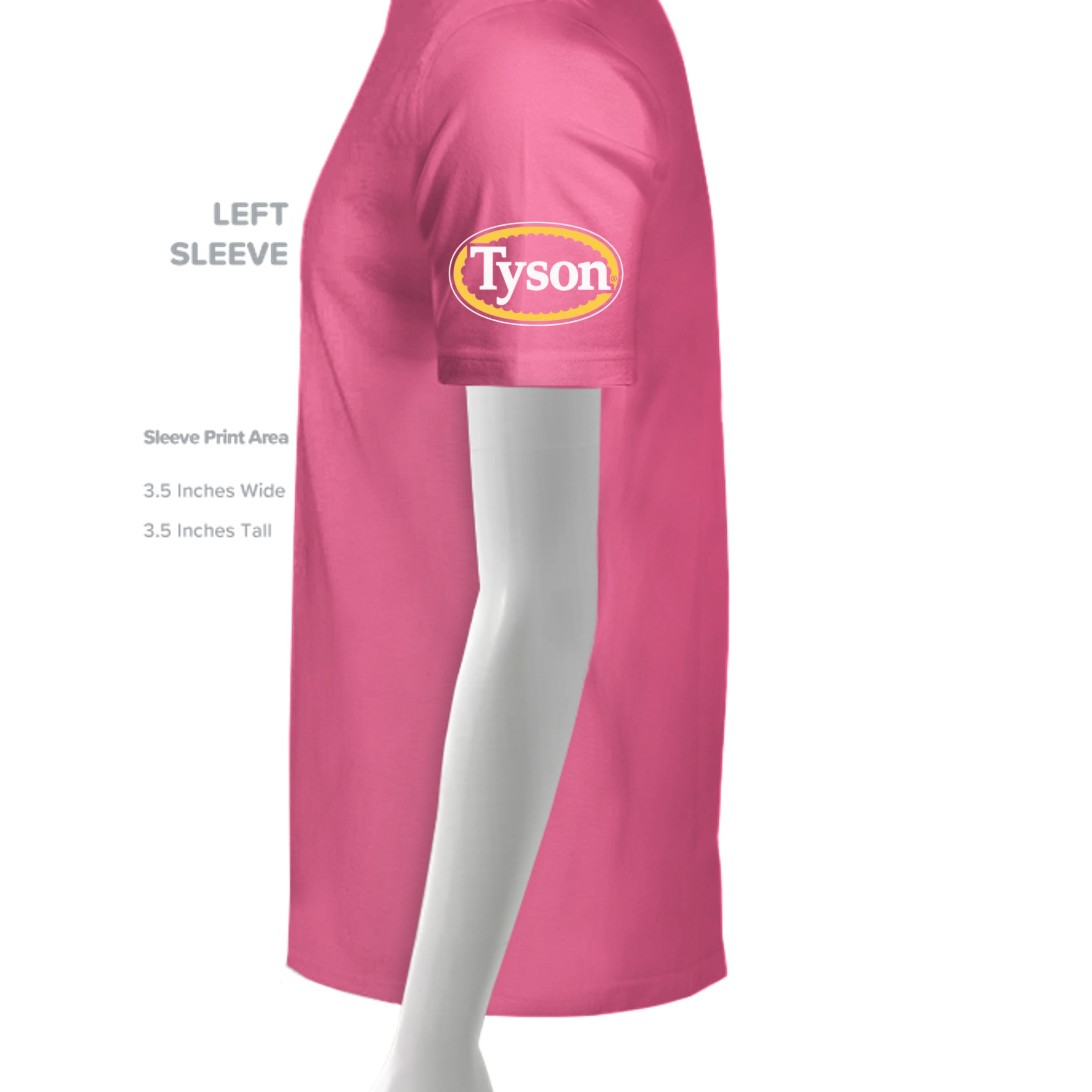 SAFETY PINK - G500 - SLEEVE_LEFT