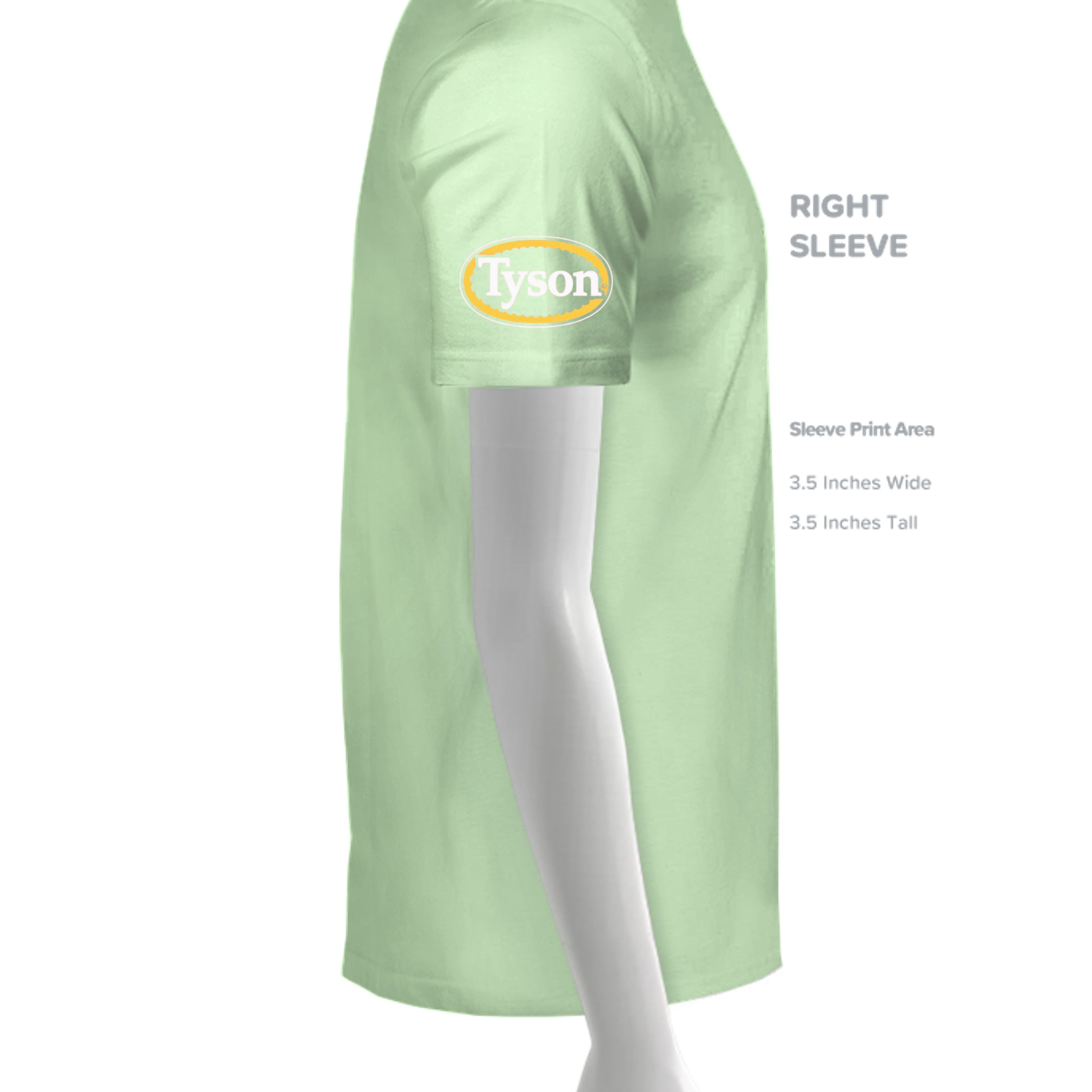 MINT GREEN - G500 - SLEEVE_RIGHT