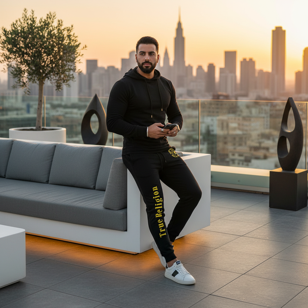 True Religion Joggers Rooftop